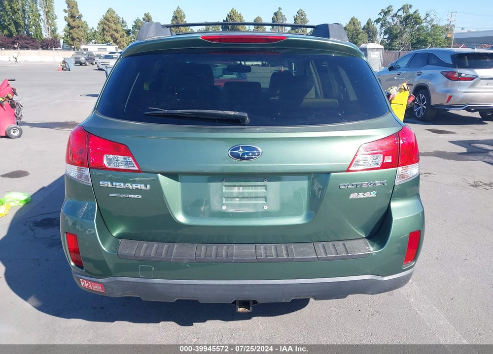 2012 SUBARU OUTBACK 2.5I PREMIUM VIN: 4S4BRBCC7C3292597