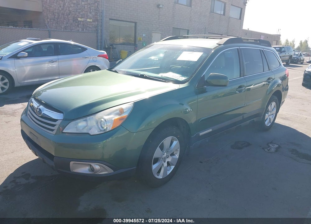 2012 SUBARU OUTBACK 2.5I PREMIUM VIN: 4S4BRBCC7C3292597
