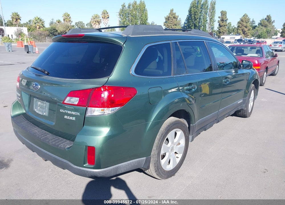 2012 SUBARU OUTBACK 2.5I PREMIUM VIN: 4S4BRBCC7C3292597