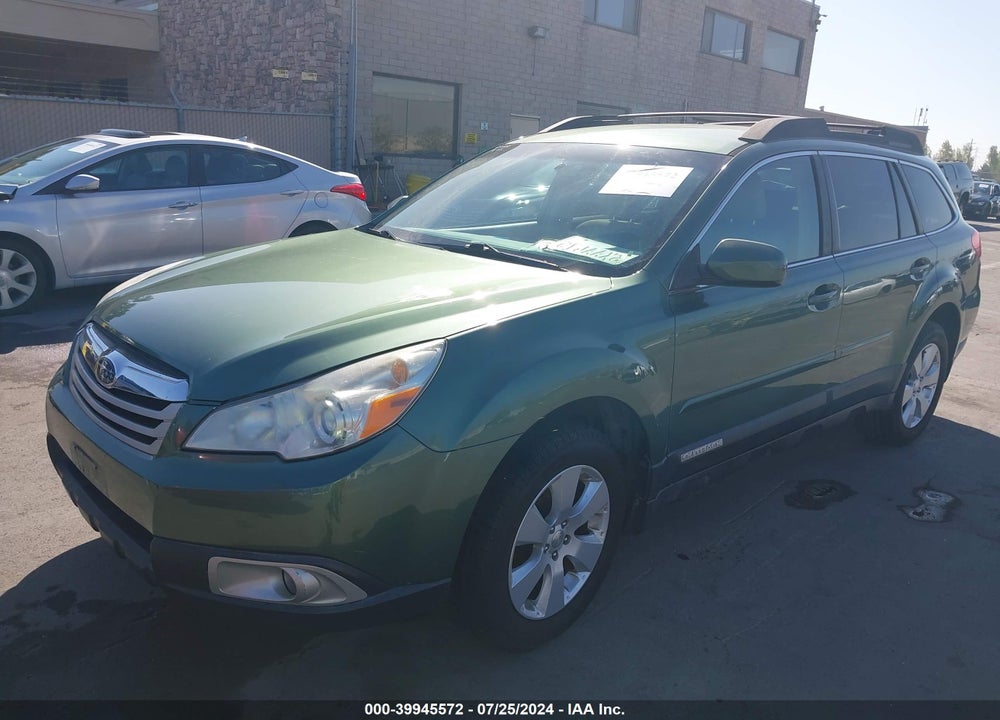2012 SUBARU OUTBACK 2.5I PREMIUM VIN: 4S4BRBCC7C3292597