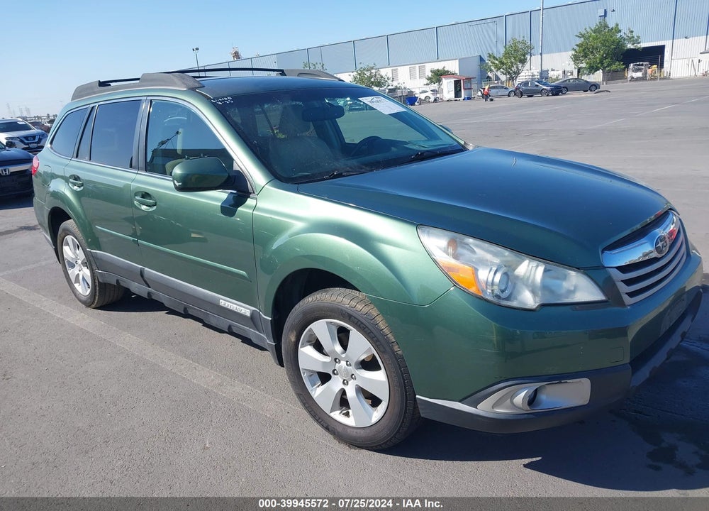 2012 SUBARU OUTBACK 2.5I PREMIUM VIN: 4S4BRBCC7C3292597
