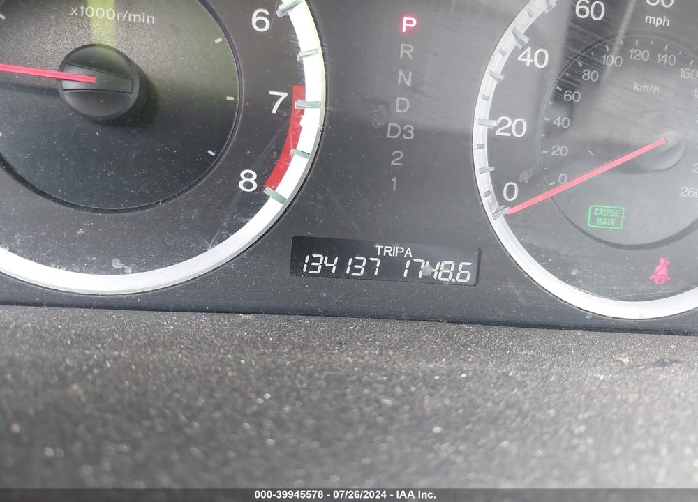 2009 HONDA ACCORD 2.4 LX VIN: 1HGCP26309A181597