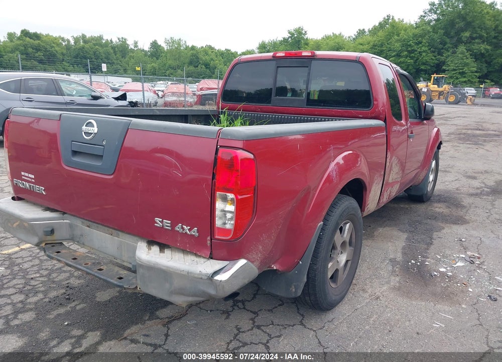 2008 NISSAN FRONTIER SE VIN: 1N6AD06W78C451339