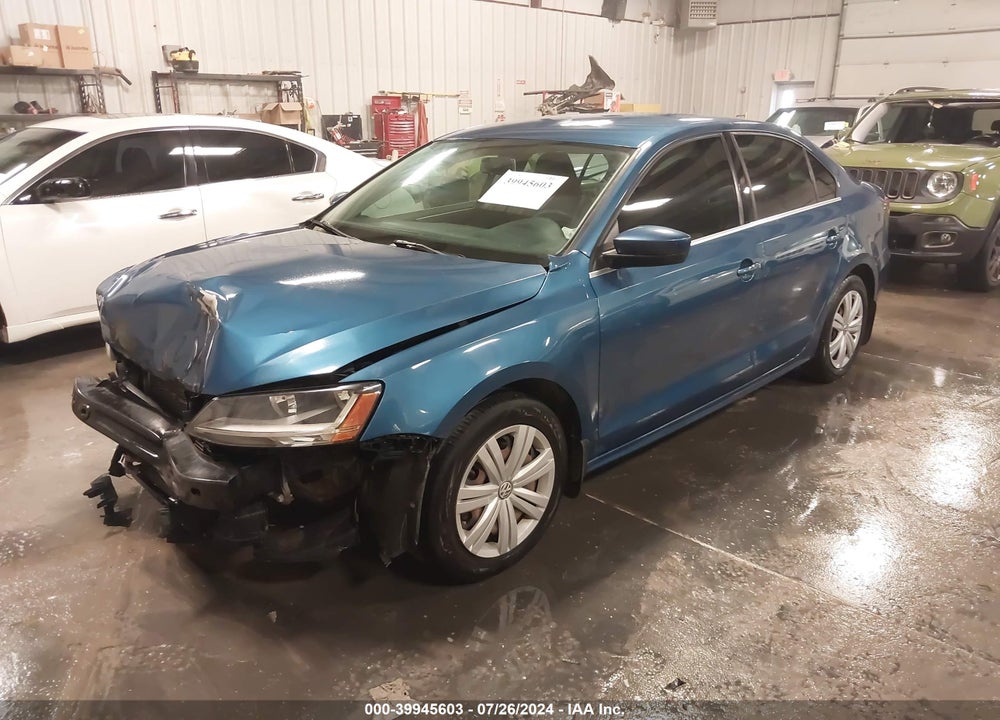 2017 VOLKSWAGEN JETTA 1.4T S VIN: 3VW2B7AJ6HM404588