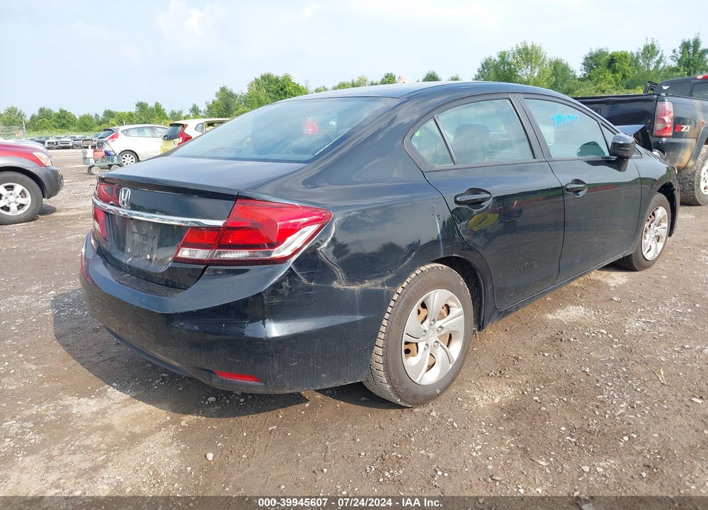 2015 HONDA CIVIC LX VIN: 19XFB2F50FE279002