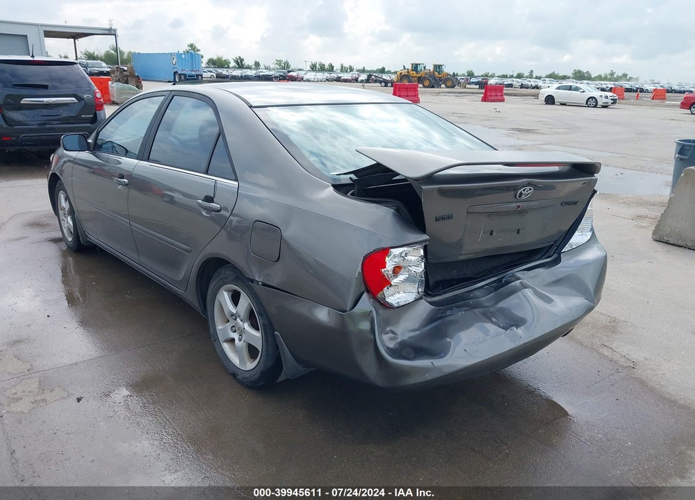 2004 TOYOTA CAMRY SE V6 VIN: 4T1BA32K64U020009
