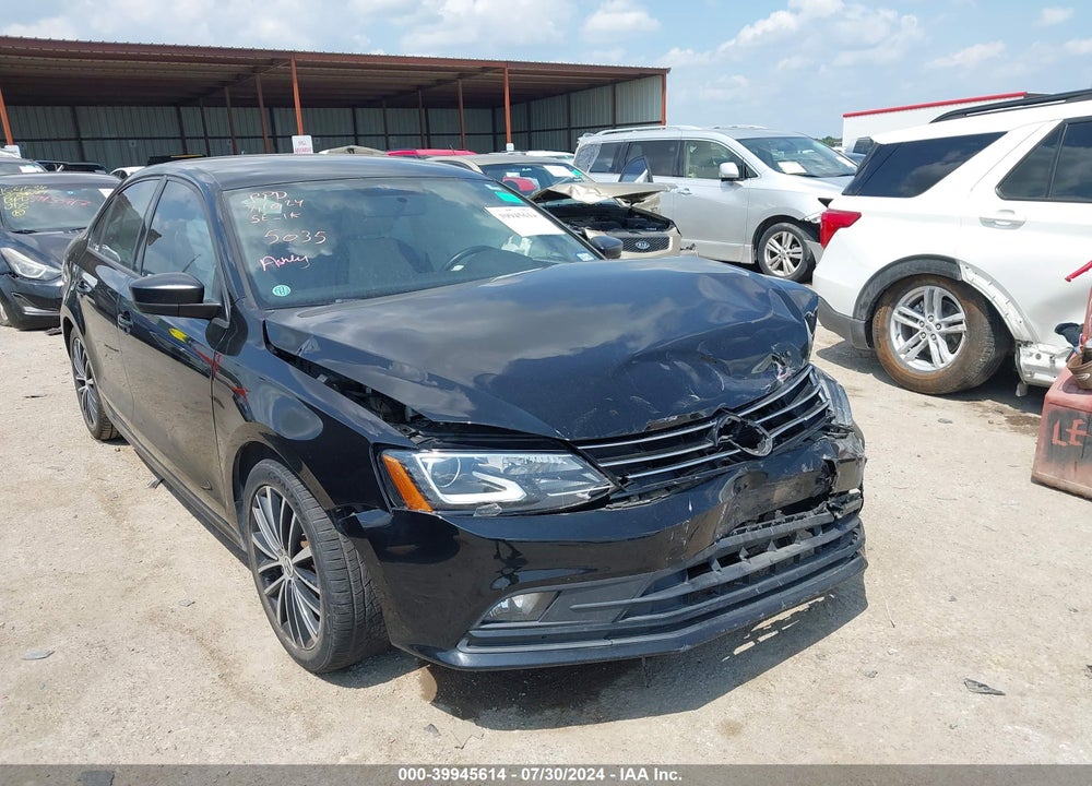 2015 VOLKSWAGEN JETTA 1.8T SPORT VIN: 3VWD17AJ5FM215035