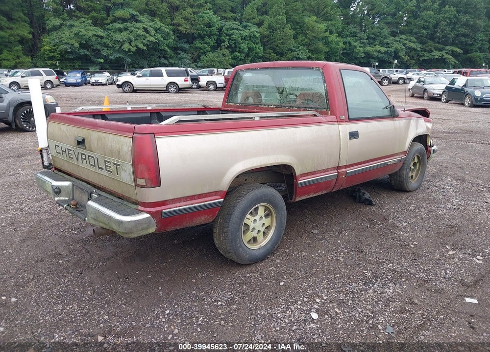 1992 CHEVROLET GMT-400 C1500 VIN: 1GCDC14K6NZ200149