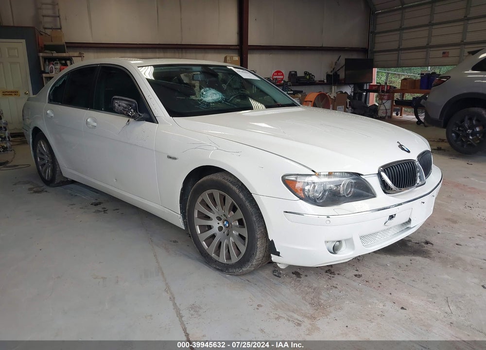 2008 BMW 750I VIN: WBAHL835X8DT12098