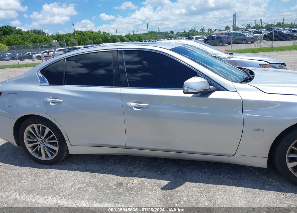 2018 INFINITI Q50 3.0T LUXE VIN: JN1EV7AP1JM363903