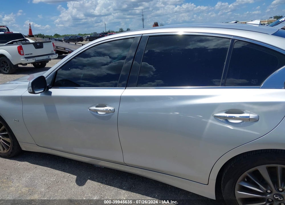 2018 INFINITI Q50 3.0T LUXE VIN: JN1EV7AP1JM363903