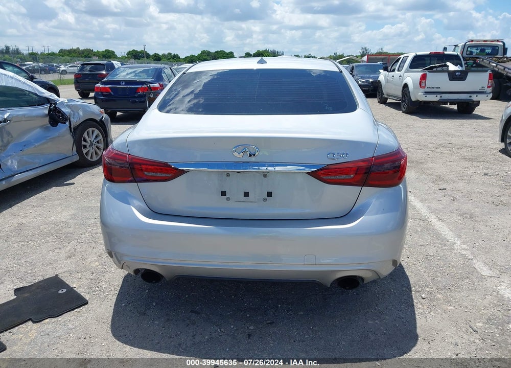 2018 INFINITI Q50 3.0T LUXE VIN: JN1EV7AP1JM363903