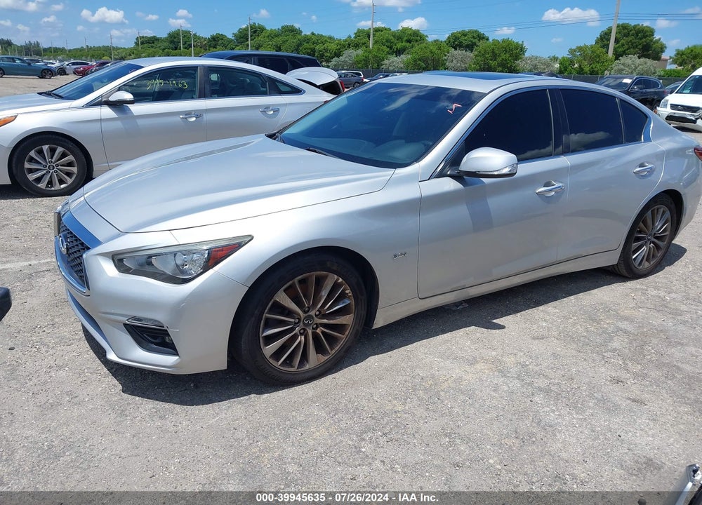 2018 INFINITI Q50 3.0T LUXE VIN: JN1EV7AP1JM363903
