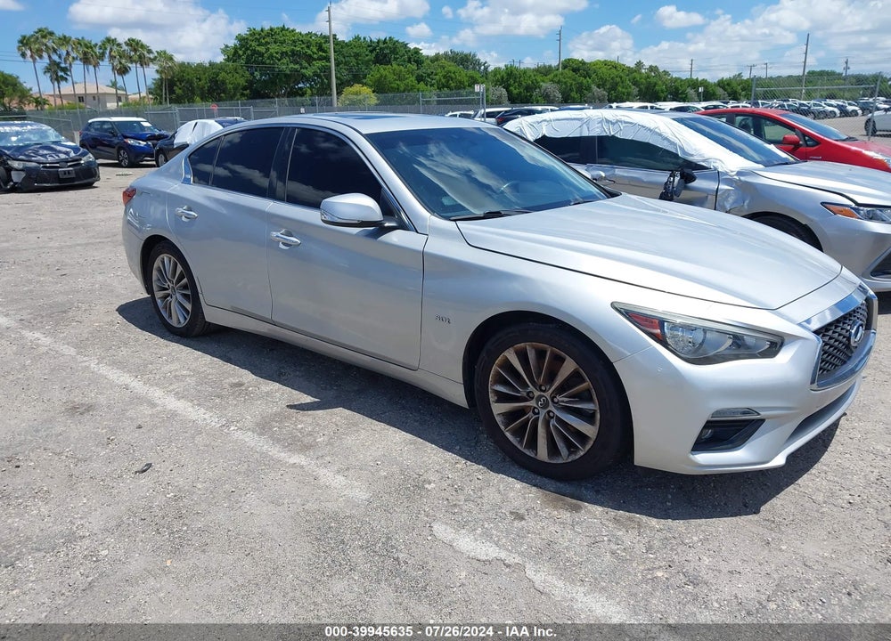 2018 INFINITI Q50 3.0T LUXE VIN: JN1EV7AP1JM363903