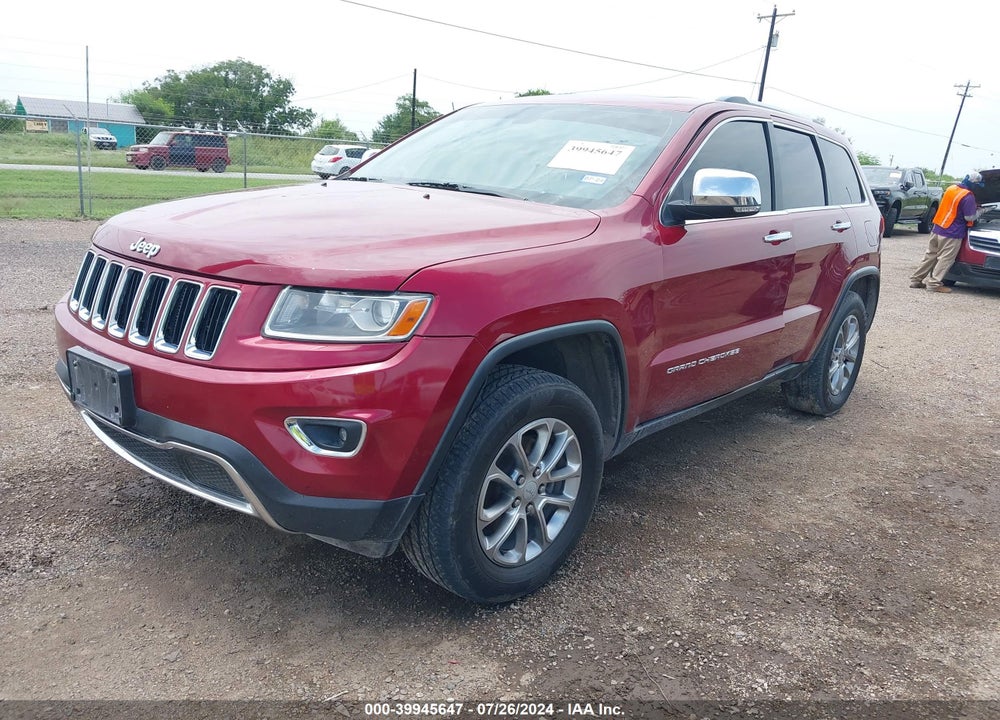 2014 JEEP GRAND CHEROKEE LIMITED VIN: 1C4RJEBG3EC212313