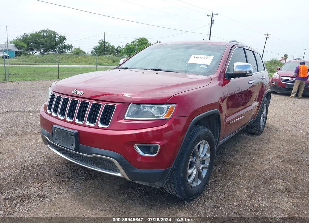 2014 JEEP GRAND CHEROKEE LIMITED VIN: 1C4RJEBG3EC212313