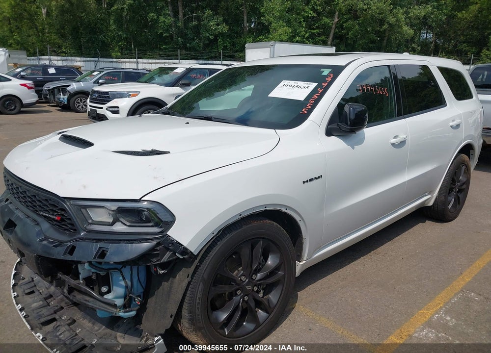 2021 DODGE DURANGO R/T AWD VIN: 1C4SDJCTXMC663721