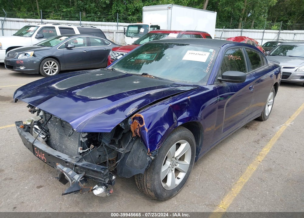 2013 DODGE CHARGER VIN: 2C3CDXBG3DH688148