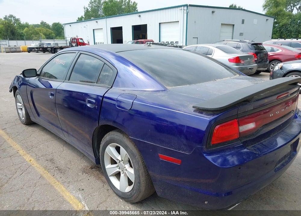 2013 DODGE CHARGER VIN: 2C3CDXBG3DH688148