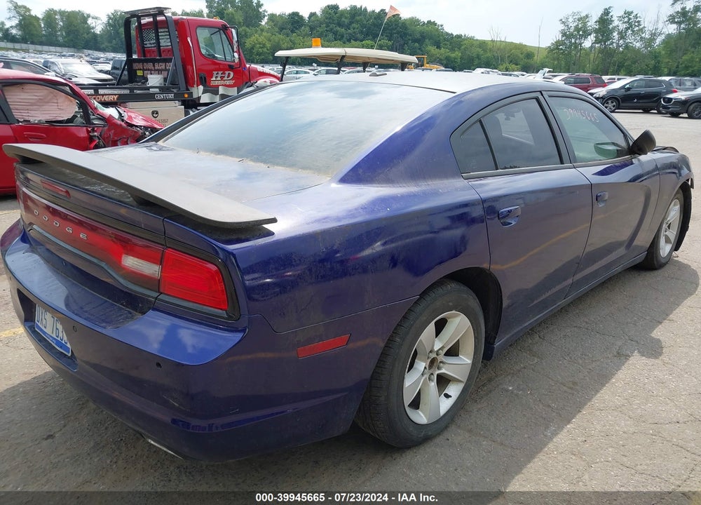 2013 DODGE CHARGER VIN: 2C3CDXBG3DH688148