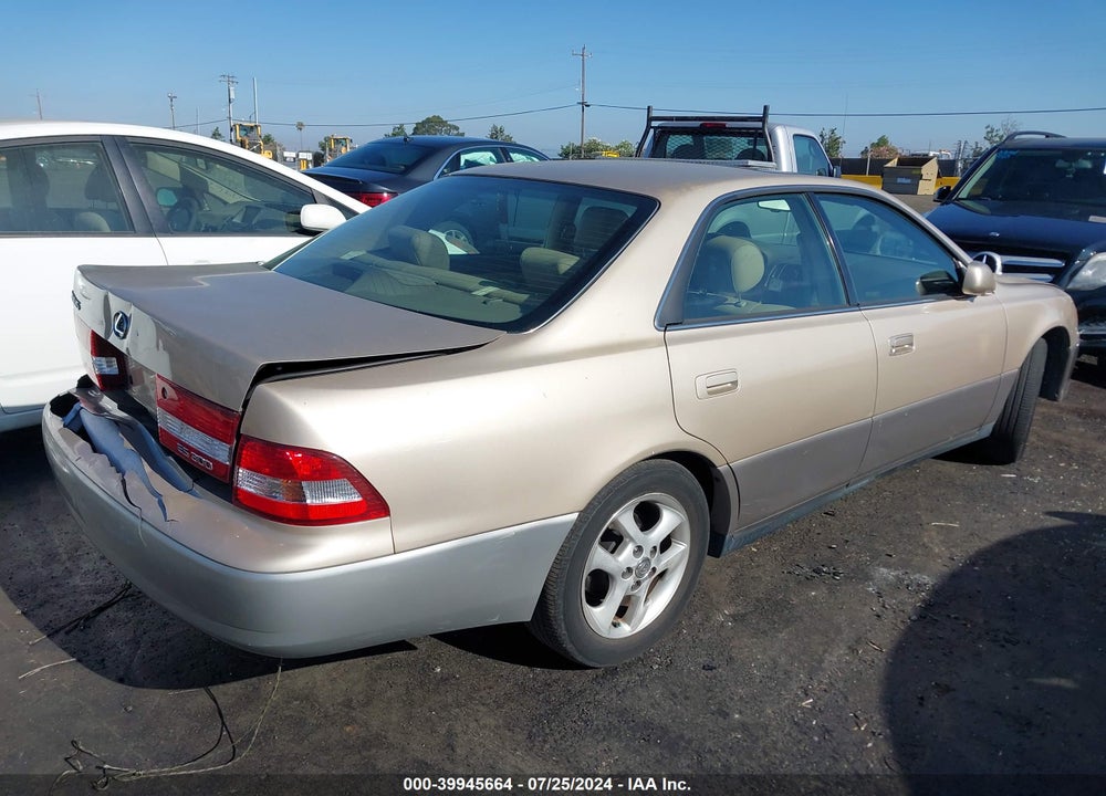 2001 LEXUS ES 300 VIN: JT8BF28G210316181