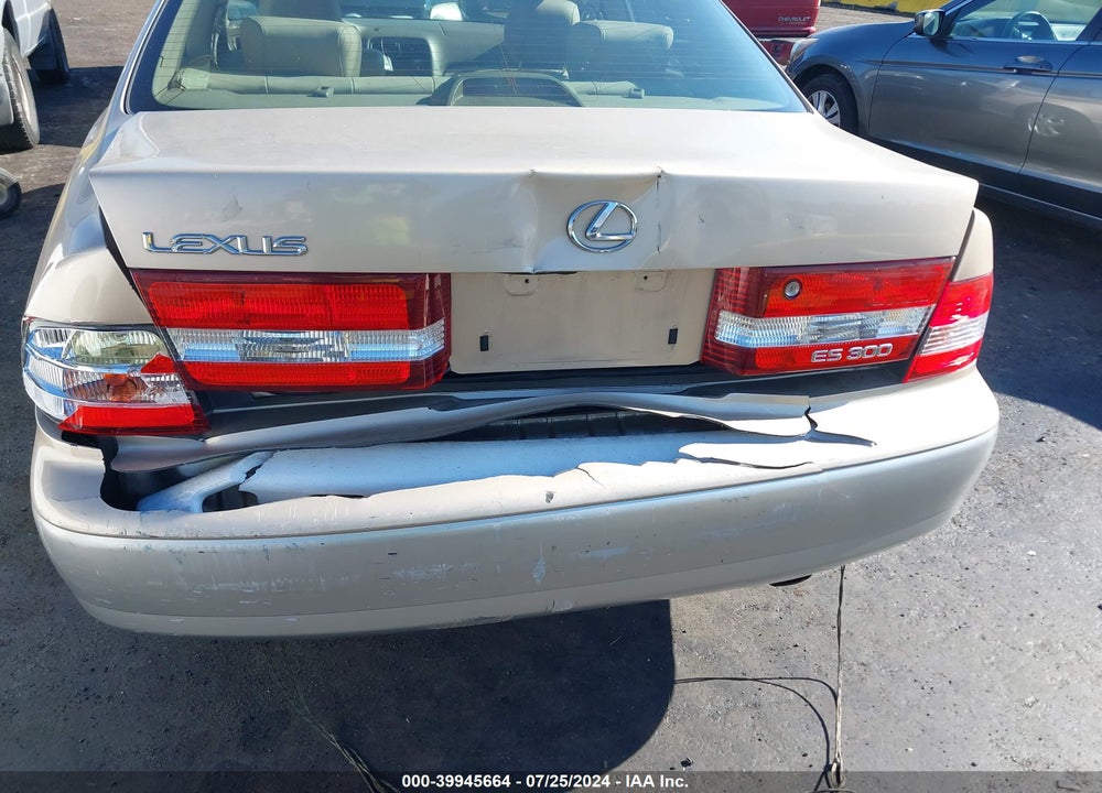 2001 LEXUS ES 300 VIN: JT8BF28G210316181