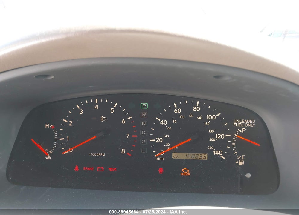 2001 LEXUS ES 300 VIN: JT8BF28G210316181