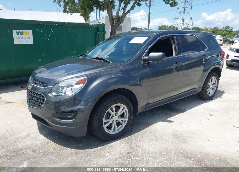2017 CHEVROLET EQUINOX LS VIN: 2GNFLEEK8H6226693
