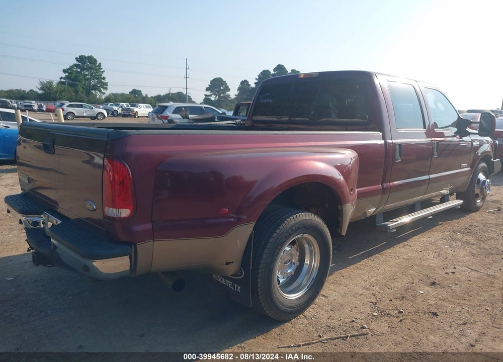 2006 FORD F-350 LARIAT/XL/XLT VIN: 1FTWW32P56EC70289