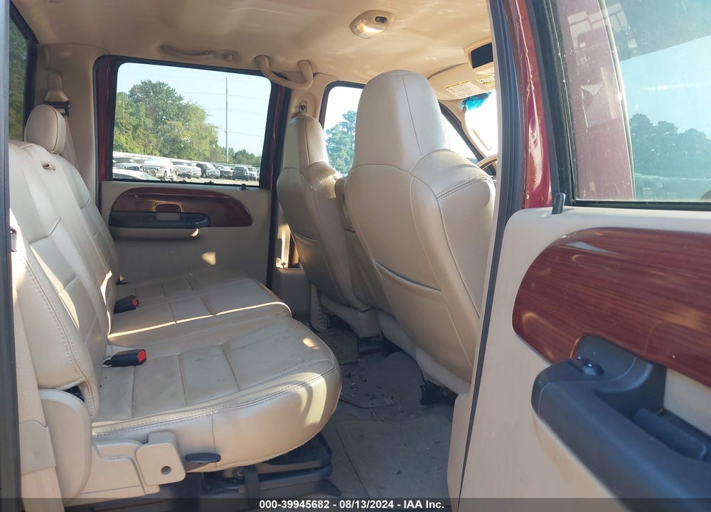 2006 FORD F-350 LARIAT/XL/XLT VIN: 1FTWW32P56EC70289