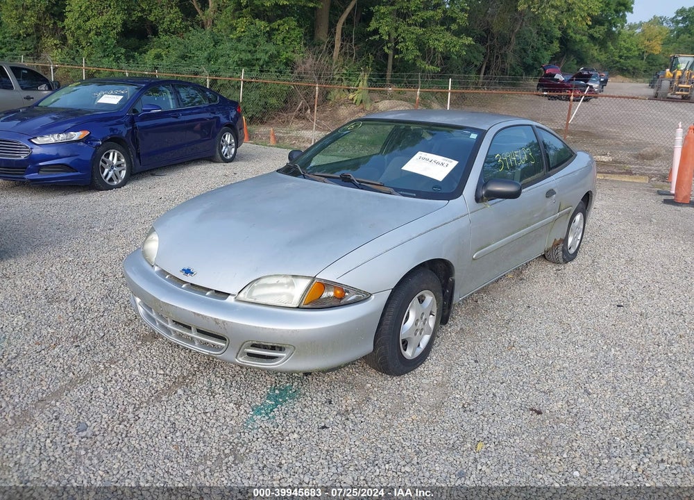 2002 CHEVROLET CAVALIER VIN: 1G1JC124227107362