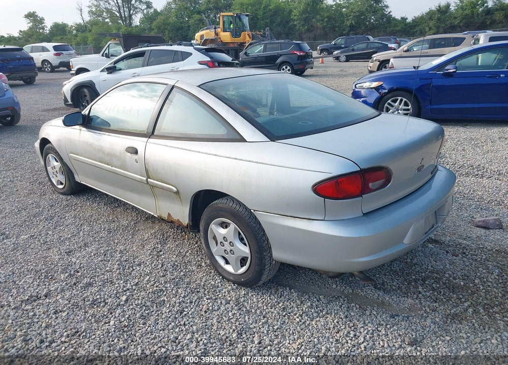 2002 CHEVROLET CAVALIER VIN: 1G1JC124227107362