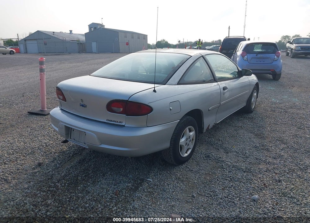 2002 CHEVROLET CAVALIER VIN: 1G1JC124227107362