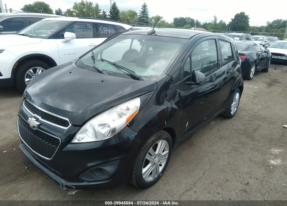 2013 CHEVROLET SPARK 1LT MANUAL VIN: KL8CC6S99DC602265