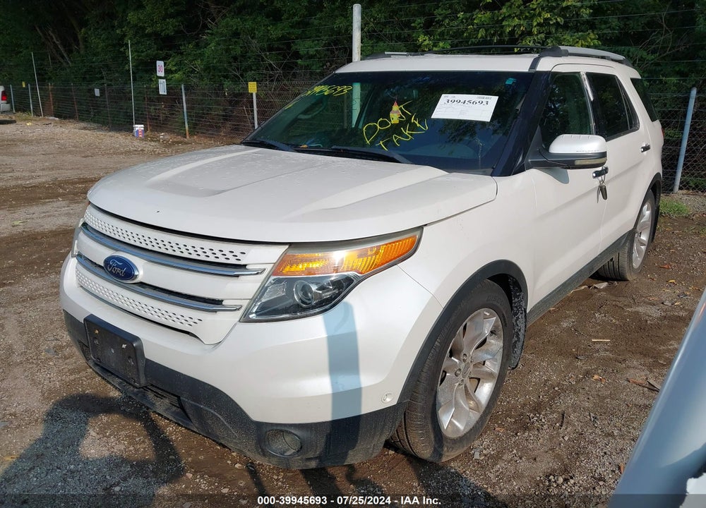2011 FORD EXPLORER LIMITED VIN: 1FMHK7F8XBGA92081