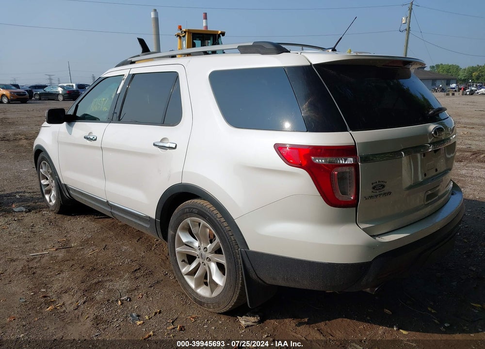 2011 FORD EXPLORER LIMITED VIN: 1FMHK7F8XBGA92081