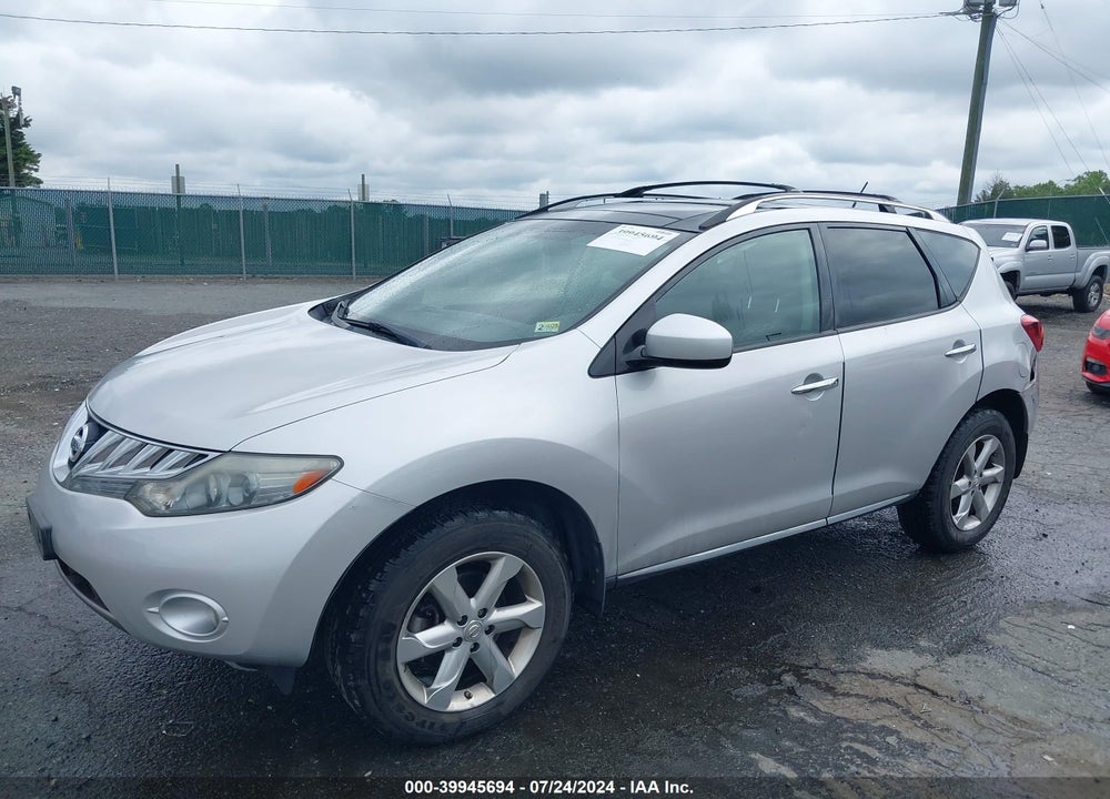 2010 NISSAN MURANO SL VIN: JN8AZ1MWXAW128571