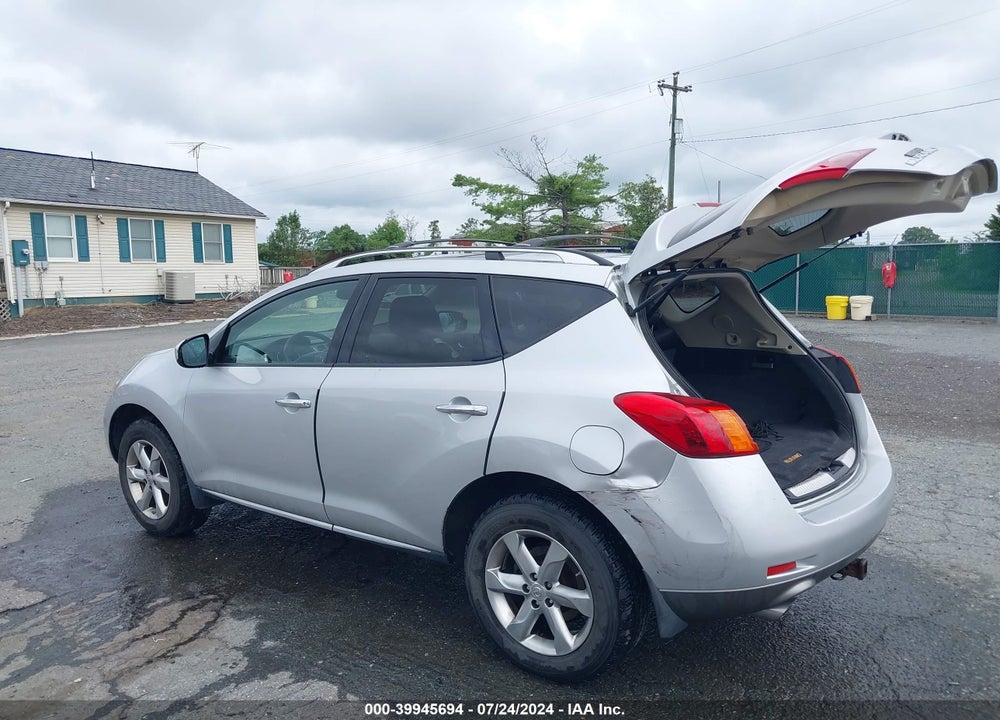 2010 NISSAN MURANO SL VIN: JN8AZ1MWXAW128571