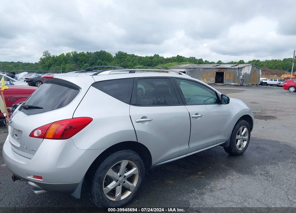 2010 NISSAN MURANO SL VIN: JN8AZ1MWXAW128571