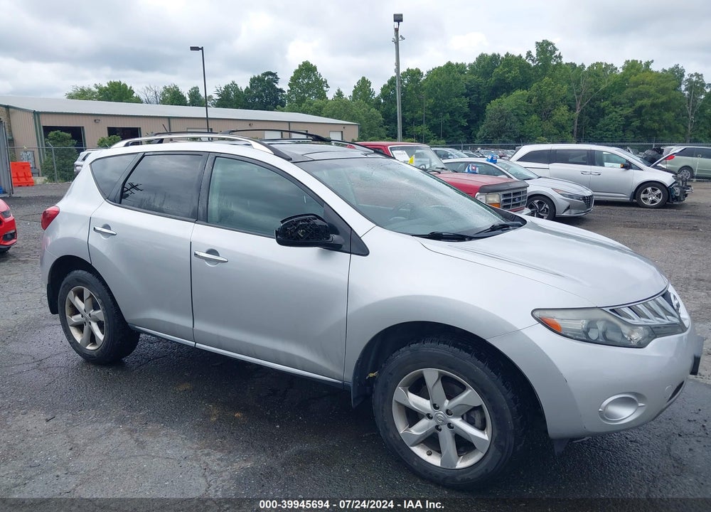 2010 NISSAN MURANO SL VIN: JN8AZ1MWXAW128571