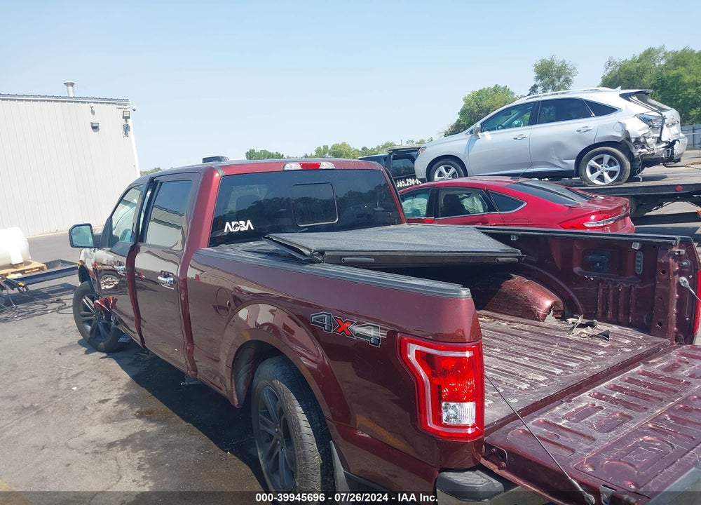 2015 FORD F-150 XLT VIN: 1FTFW1EF9FFA80559