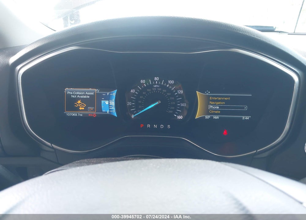 2016 FORD FUSION TITANIUM VIN: 3FA6P0K93GR136382