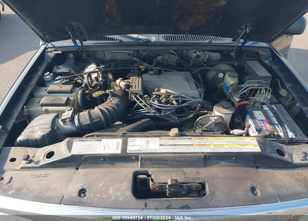 1998 MERCURY MOUNTAINEER VIN: 4M2ZU55PXWUJ45394