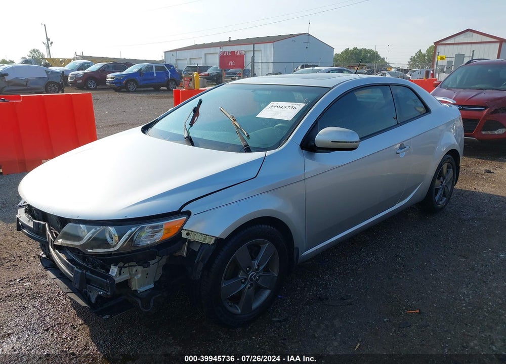 2012 KIA FORTE KOUP EX VIN: KNAFU6A21C5569817