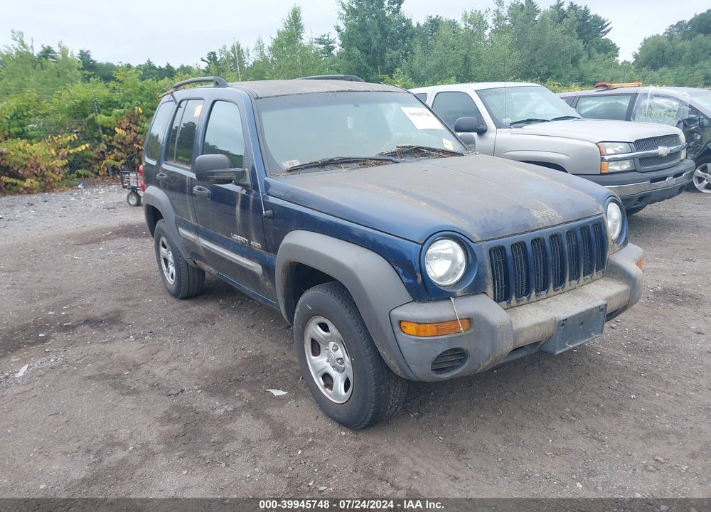 2002 JEEP LIBERTY SPORT VIN: 1J4GL48K92W199336