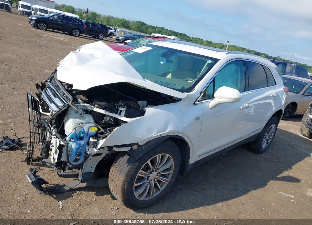 2019 CADILLAC XT5 LUXURY VIN: 1GYKNDRS2KZ288652
