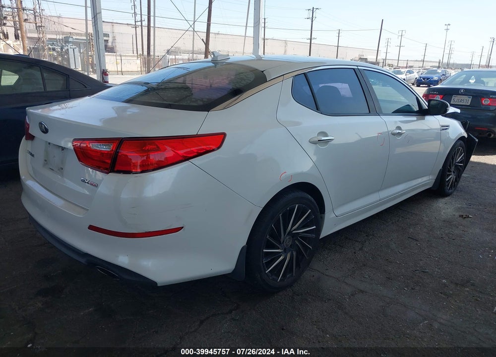 2014 KIA OPTIMA EX VIN: 5XXGN4A72EG307243