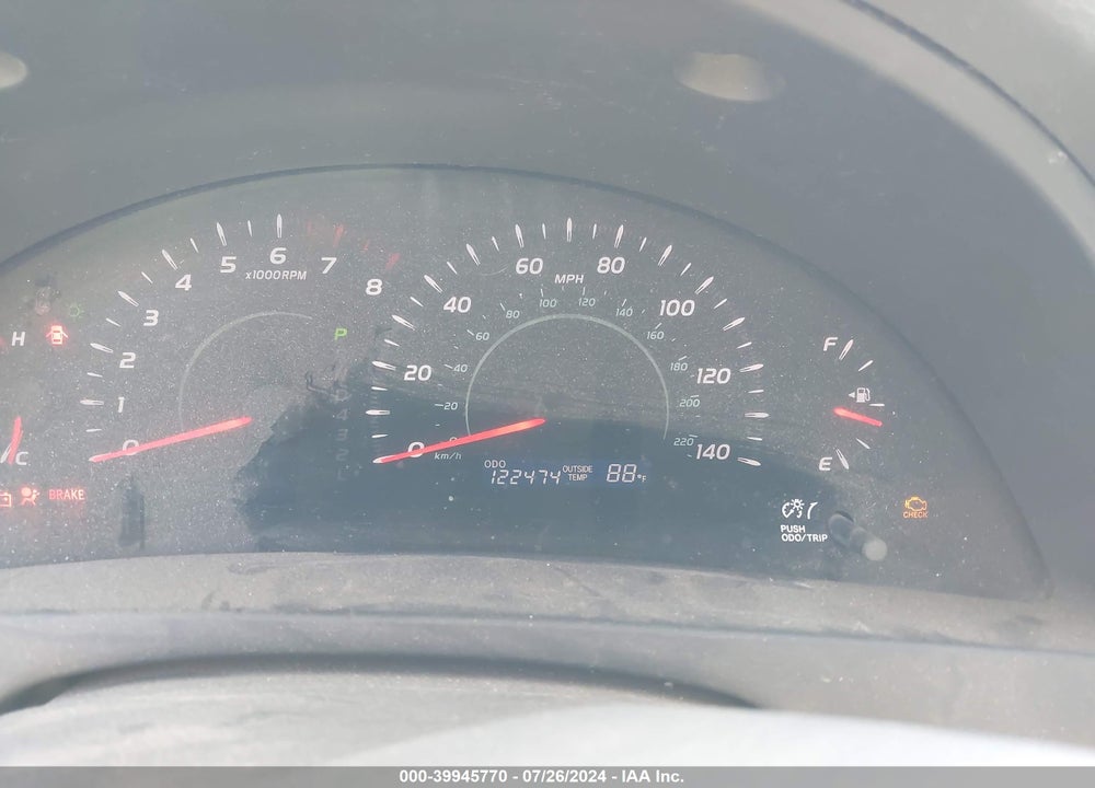 2008 TOYOTA CAMRY LE/SE/XLE VIN: 4T1BE46K58U227582