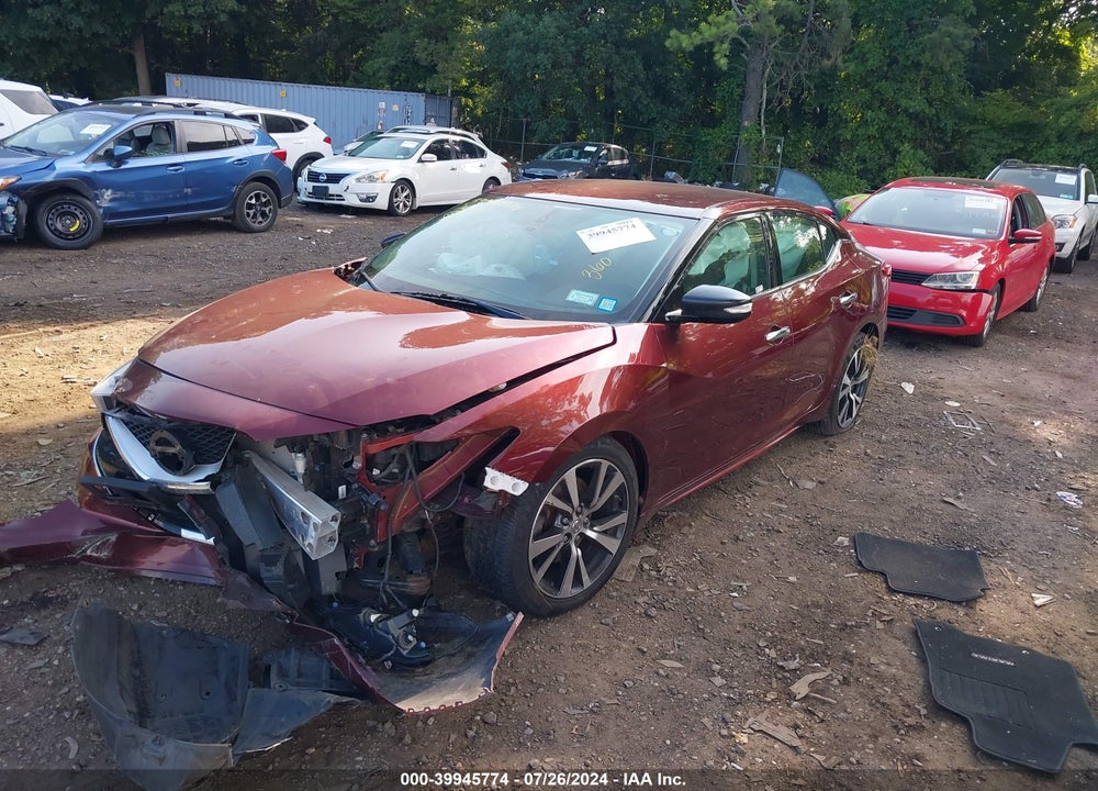2017 NISSAN MAXIMA 3.5 SV VIN: 1N4AA6AP4HC395980
