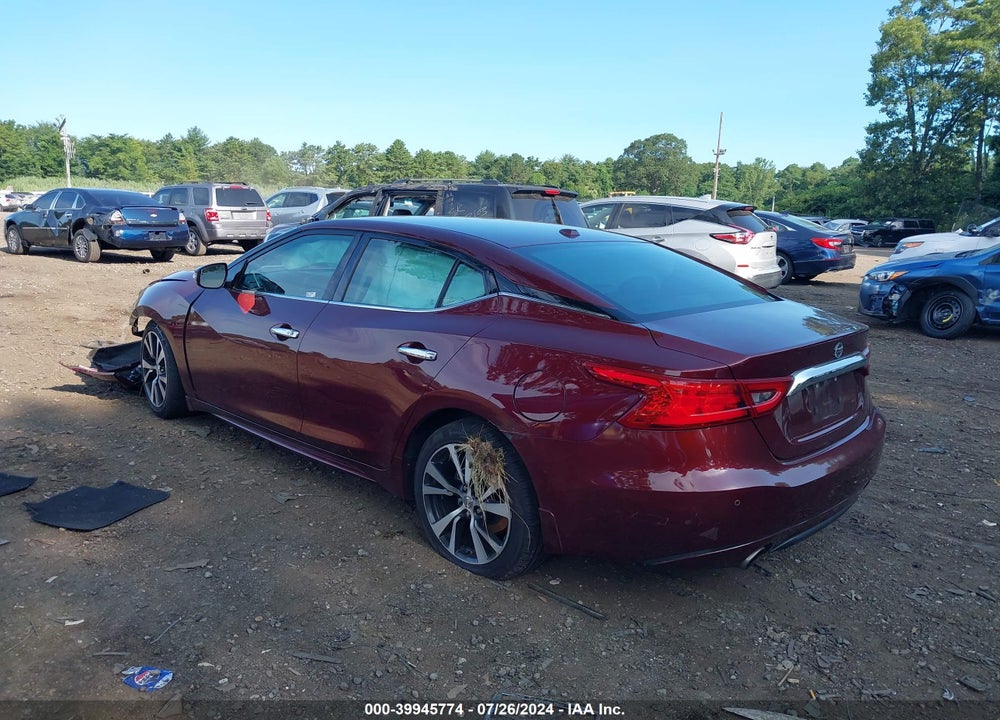 2017 NISSAN MAXIMA 3.5 SV VIN: 1N4AA6AP4HC395980
